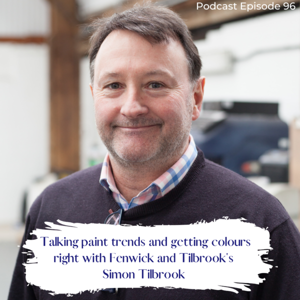 Fenwick and Tilbrook paint with Simon Tilbrook on Inside Stylists