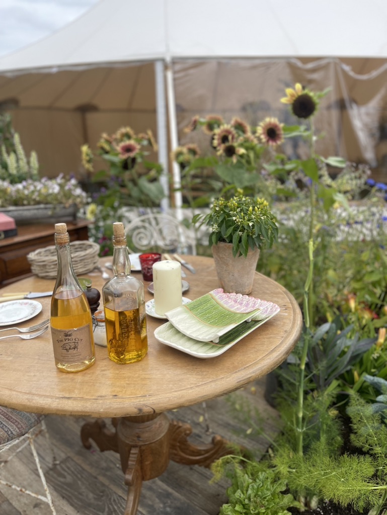 RHS Hampton Court Flower Show The Pig Allotment 