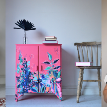 Talking all things furniture restoring and painting and decopaging with Chloe Kempster