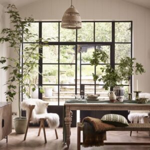 Dining Room green  House Beautiful  Nordic Style, country 