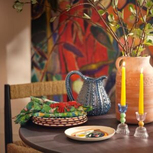 HOUSE-BEAUTIFUL-ARTISTS-colour dining ceramic tableware 