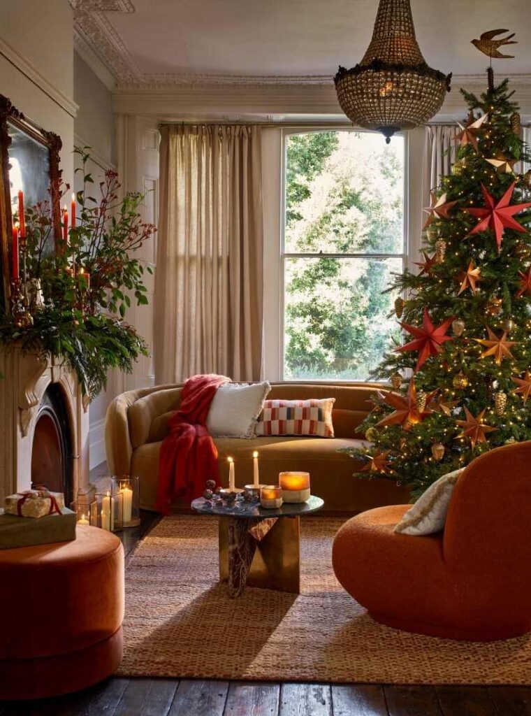 House beautiful  Christmas living room