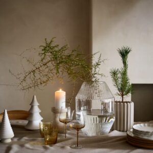 House Beautiful Scandi Nordic natural Christmas Dining 